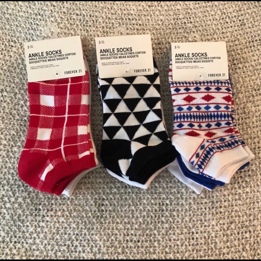 SOLD Forever 21 Ankle Sock Bundle